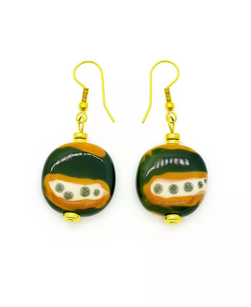 Kazuri Namib Earrings