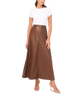 Seam Front Ankle Skirt 