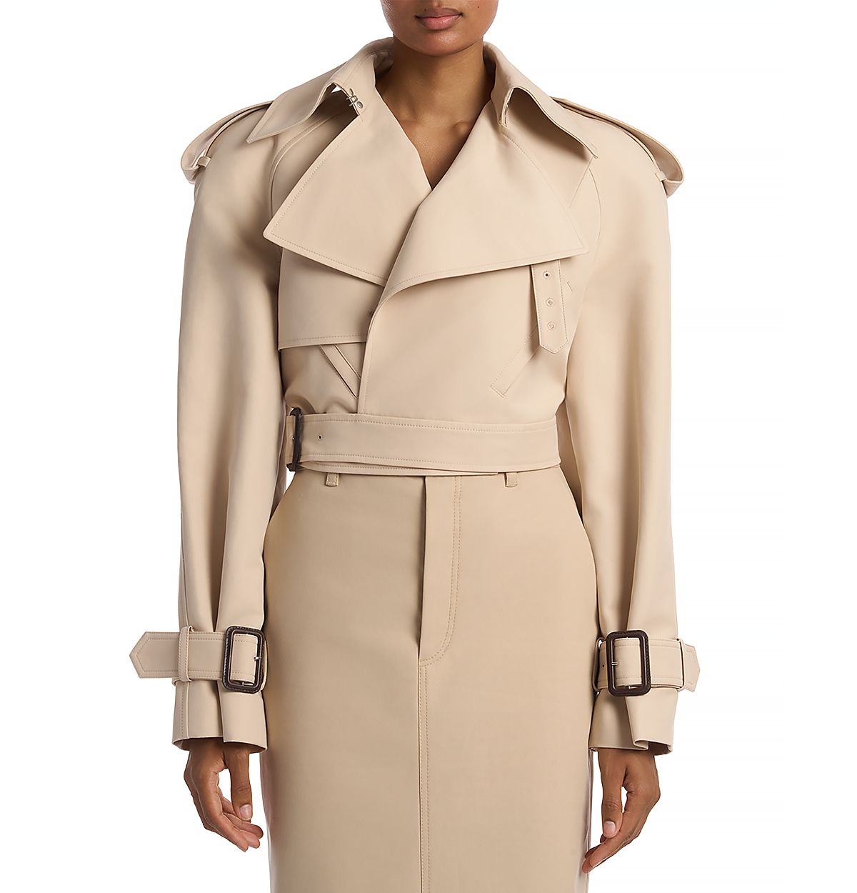 Wardrobe. nyc Drill Perfecto Trench