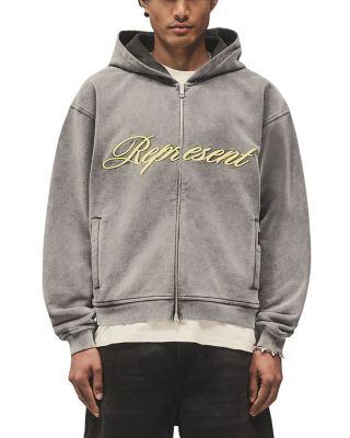 Script Logo Zip Hoodie