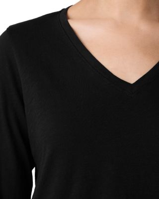 V Neck Long Sleeve Tee