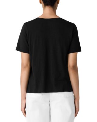 V Neck Short Sleeve Tee