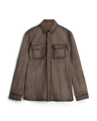 Izzy Suede Shirt Jacket