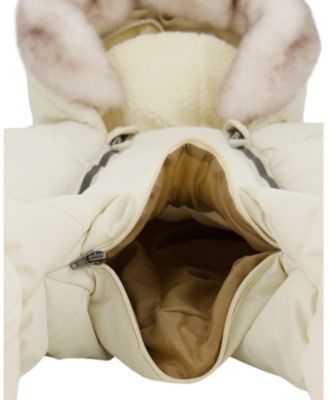 Unisex One-Piece Layette Snowsuit Designed for Car Seat - Baby