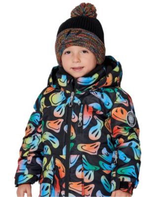 Boys' Lined Knit Winter Hat with Pompom - Little Kid, Big Kid