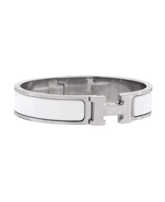 Narrow Clic H Bracelet Enamel