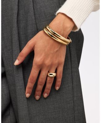 Tia Gold Bangle Bracelet