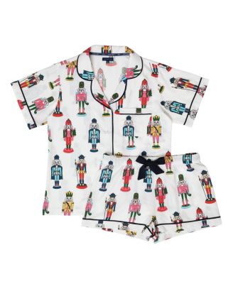 Holiday March Pajama Shorts Set
