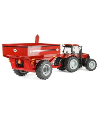 Big Farm 1/16 Case IH Puma 215 Tractor with J&M Grain Cart Wagon - Ages 5-7 Years