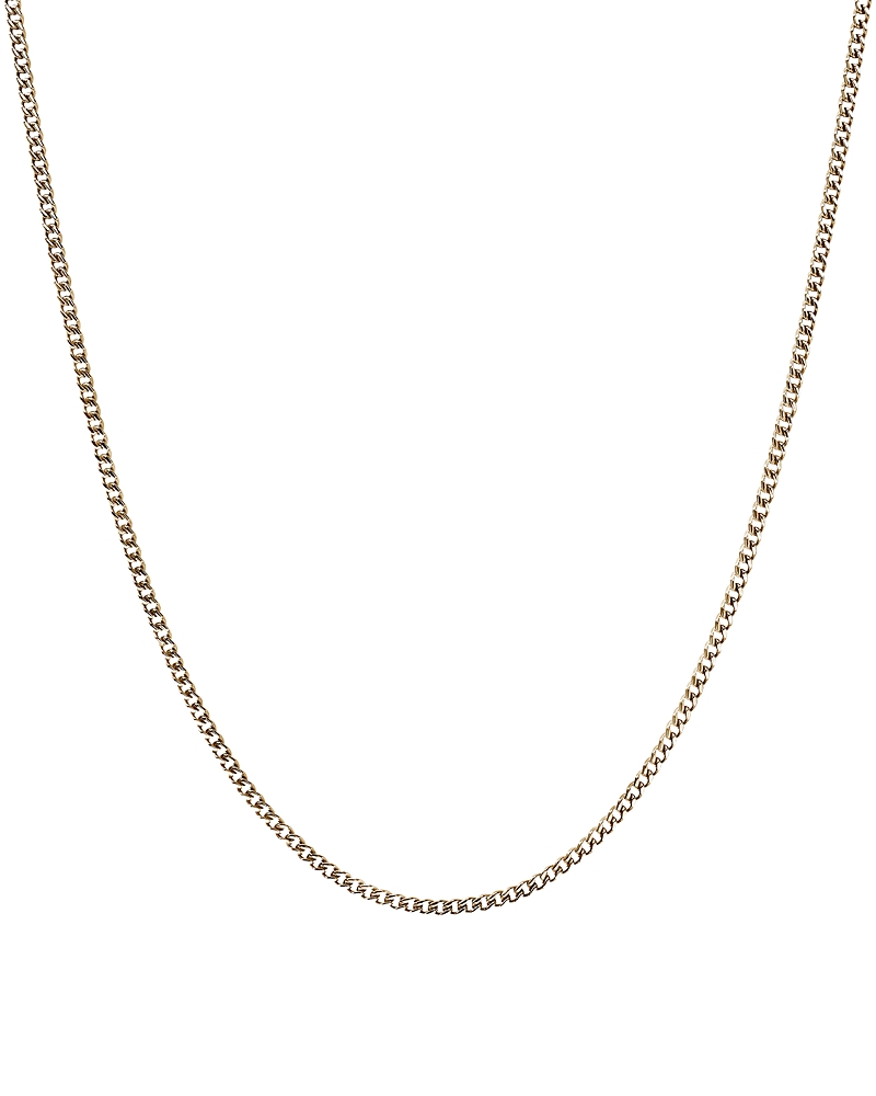 John Hardy Men's 14K Yellow Gold Chain Curb Link Necklace, 22