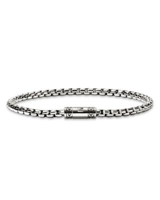 Sterling Silver Box Chain Bracelet