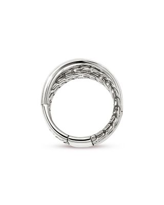  Sterling Silver JH Essentials Crossover Ring