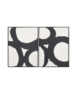 Circulos Framed Art, Set of 2