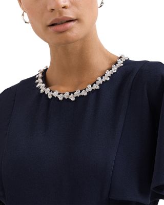 Orwen Rhinestone Neck Jumpsuit