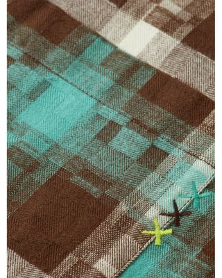 Abstract Check Relaxed Fit Shirt