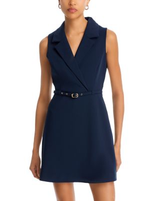 Azra Double Breasted Belted Minidress