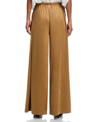 Pleated Wide Leg Pants