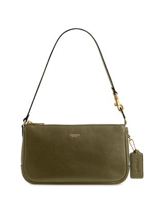Plaza Mini Brown Leather Shoulder Bag