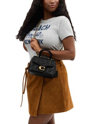 Tabby Mini Quilted Leather Satchel 