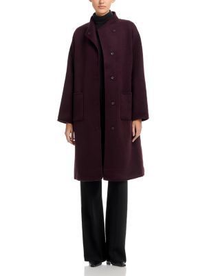 High Collar Wool Coat