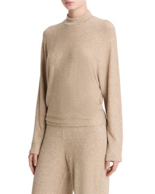 Cozy Dolman Sleeve Mock Neck Top