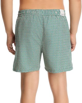 Lowell Patterned Swim Trunks