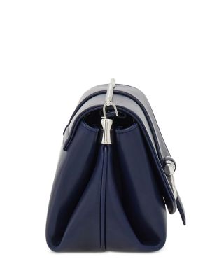 Small Front Flap Leather Crossbody