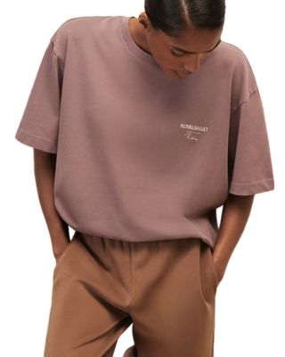 Unisex Oversized Fit Principal Embroidered Tee