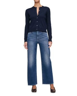 Karmine Refined High Rise Wide Leg Jeans in Clearwater