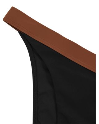 Nala Contrast Trim Bikini Bottoms