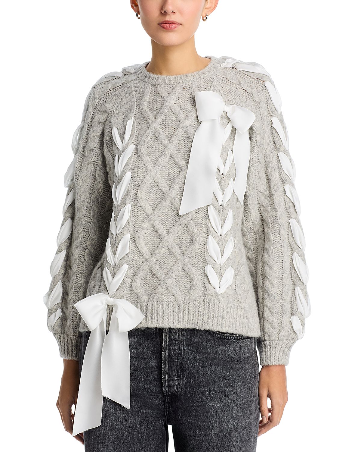 LoveShackFancy Kloss Pullover Sweater
