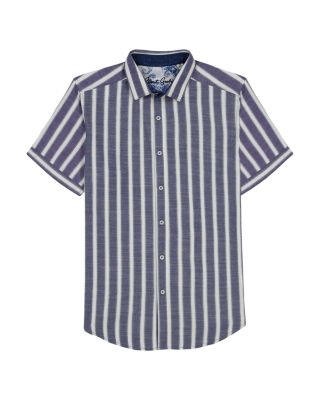 Preston Stripe Short Sleeve Woven Shirt