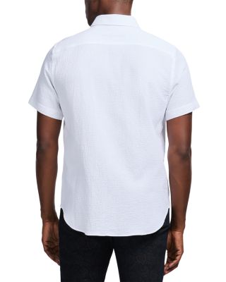 Reid Textured Short Sleeve Woven Shirt