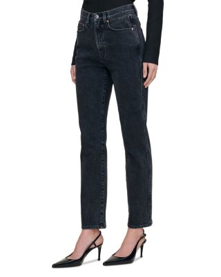 Kristy Cigarette High Rise Jeans in Nightshade