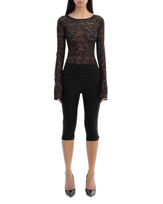 Lace Bell Sleeve Top