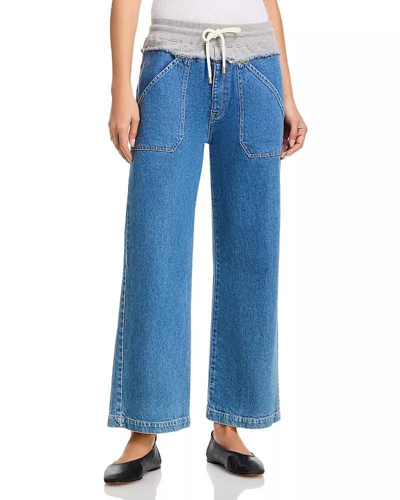 Cinq a Sept Serena High Rise Ankle Jeans in Horizon/Heather Grey