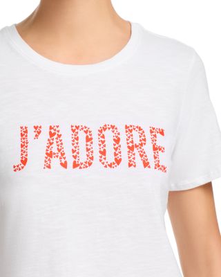 J'Adore Heart Shrunken Tee