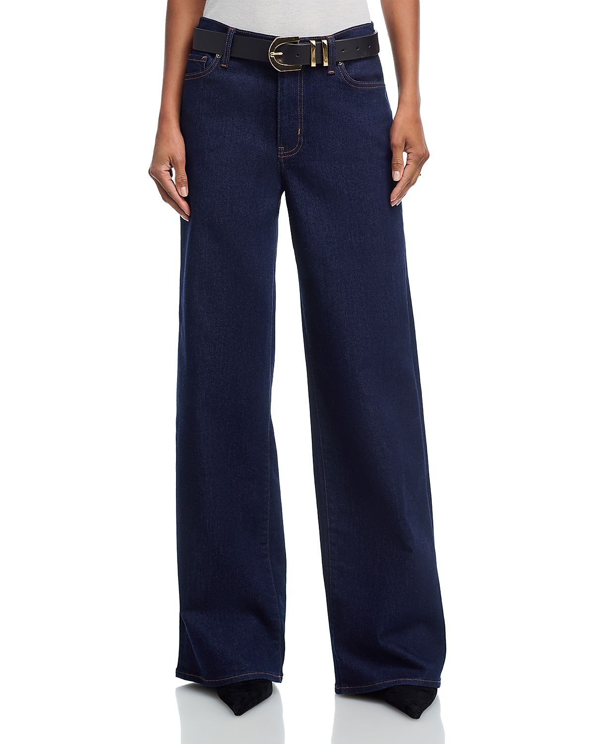 Frame Le Slim Palazzo High Rise Wide Leg Jeans