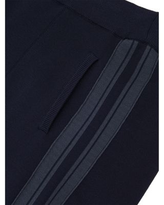 Samson Knitted Wide Leg Side Stripe Pants