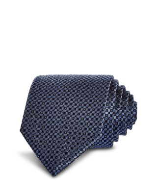Silk Classic Geometric Tie - Exclusive