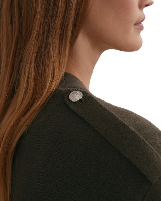 Maya Wool Button Detail Cardigan