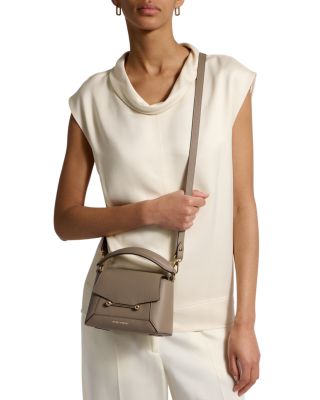 Mosaic Nano Leather Top Handle Bag