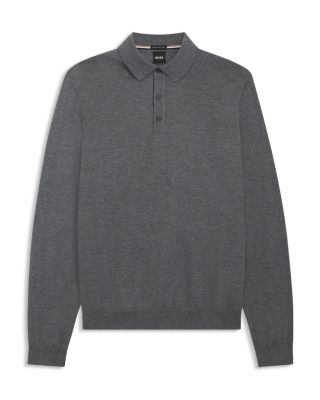 Lancione Long Sleeve Polo Shirt