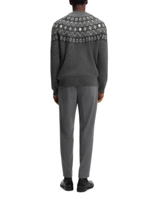 Hisle Relaxed Fit Fair Isle Sweater