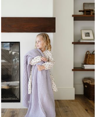  Waffle Knit Blanket - Little Kid, Big Kid