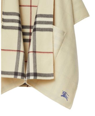  Cashmere Hooded Cape