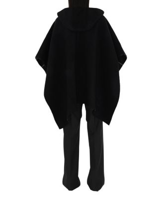  Reversible Check Cashmere Cape