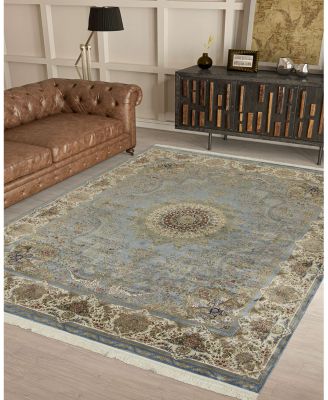 MINK HOME Majestic Elegance Tabriz Area Rug, 8' x 10'