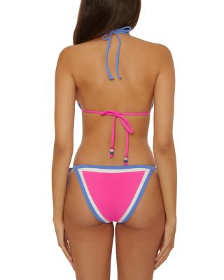 Coast Line Rib Cheryl Triangle Bikini Top