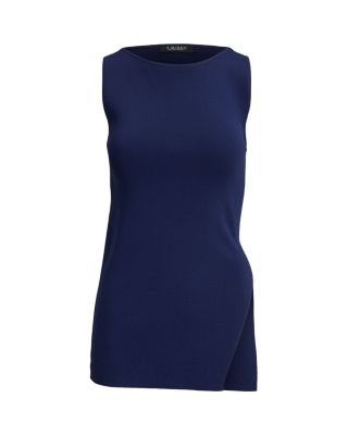 Rib Knit Sleeveless Sweater